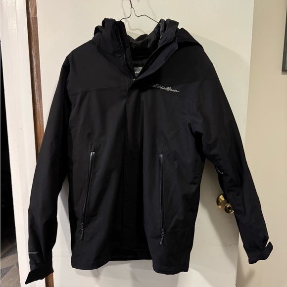 Columbia Other - Columbia Men’s Hooded Black Coat Jacket Size Medium